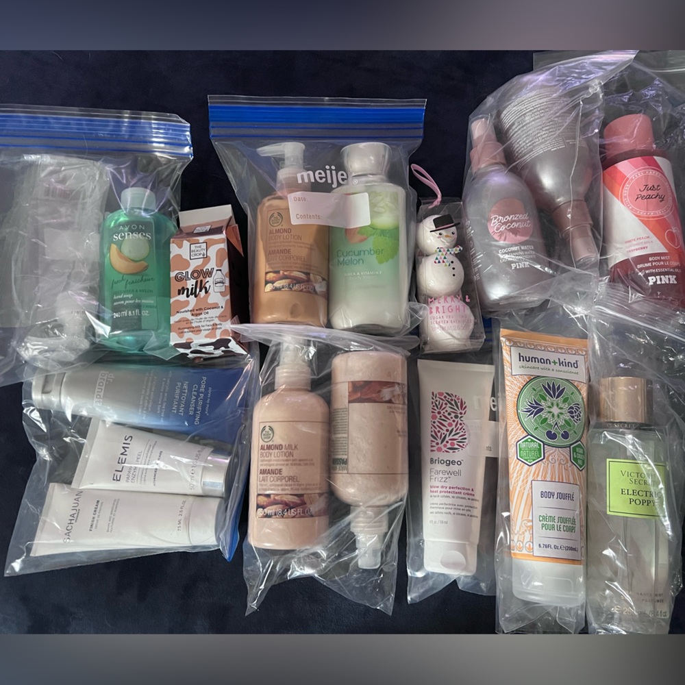 Large lot of lotions and sprays bath & body works, Victoria’s Secret, body shop